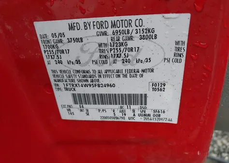 1FTRX14W95FB24960